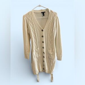 Medium White Sweater Dress - Winter - Spring - Allison Brittney